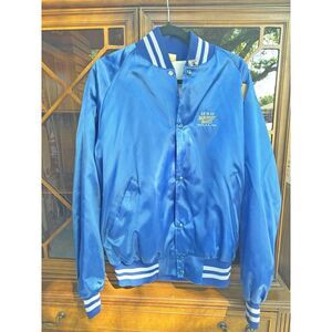 Vintage Blue 1986 International Finals Rodeo Varsity Jacket Tulsa‎ Oklahoma